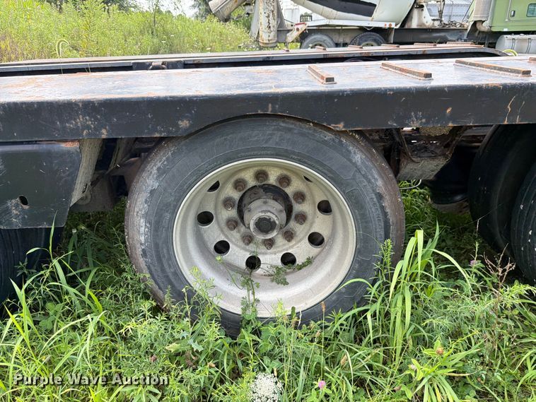 image for item FK4125 2000 Talbert lowboy equipment trailer