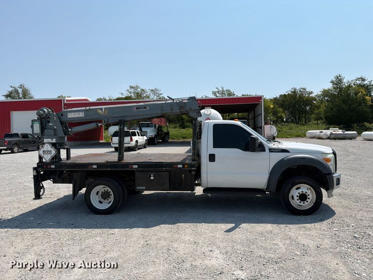 image for item FN2546 2012 Ford F550 Super Duty flatbed truck