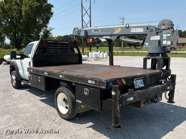 image for item FN2546 2012 Ford F550 Super Duty flatbed truck