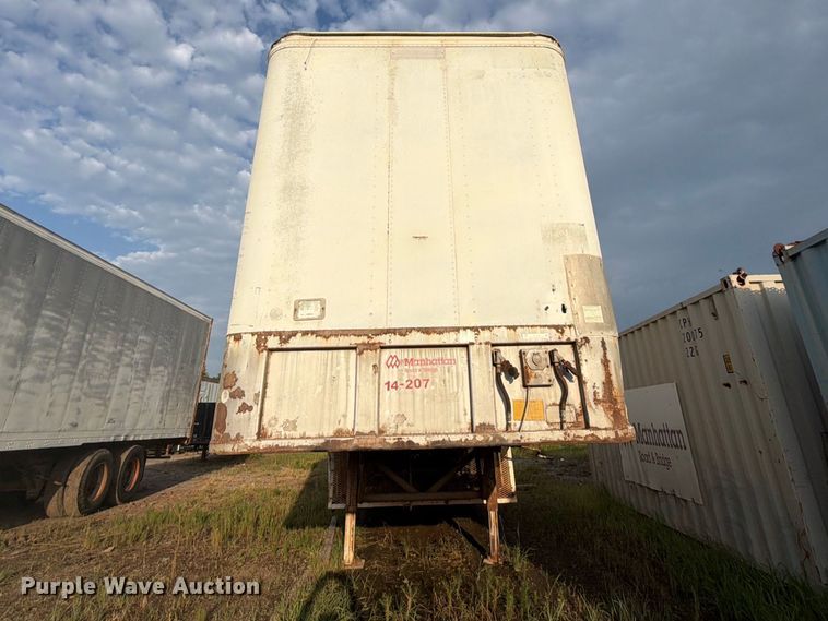 image for item FU1018 1981 Fruehauf FB-X-F-45LS dry van trailer