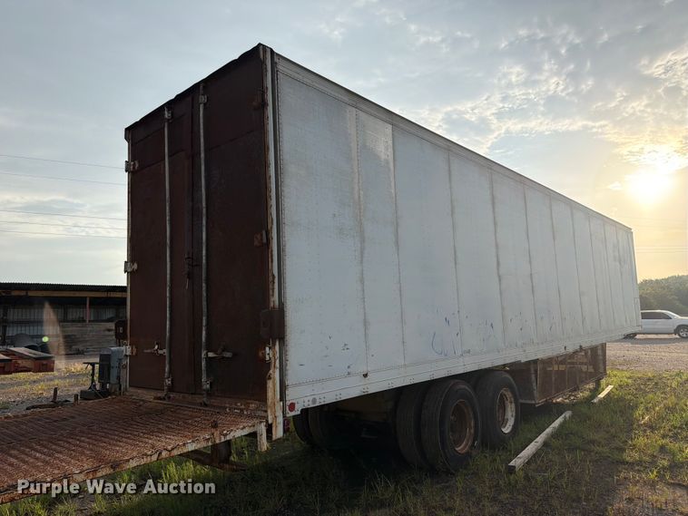 image for item FU1018 1981 Fruehauf FB-X-F-45LS dry van trailer
