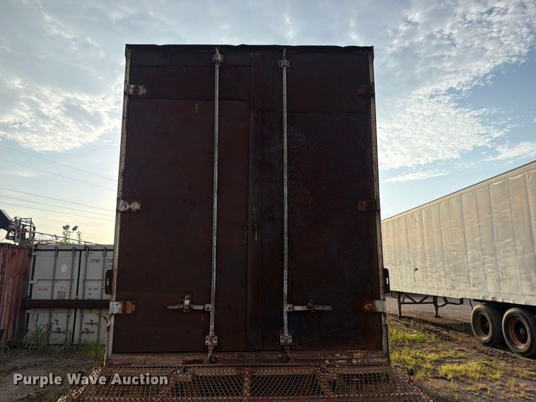 image for item FU1018 1981 Fruehauf FB-X-F-45LS dry van trailer
