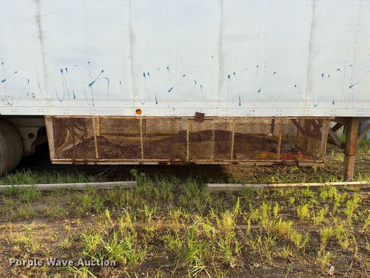 image for item FU1018 1981 Fruehauf FB-X-F-45LS dry van trailer
