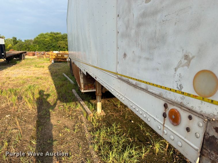 image for item FU1018 1981 Fruehauf FB-X-F-45LS dry van trailer
