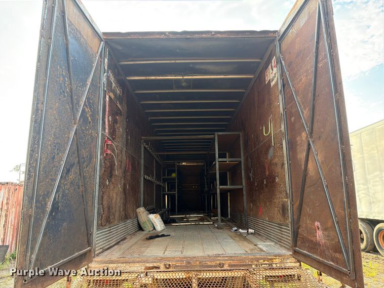 image for item FU1018 1981 Fruehauf FB-X-F-45LS dry van trailer