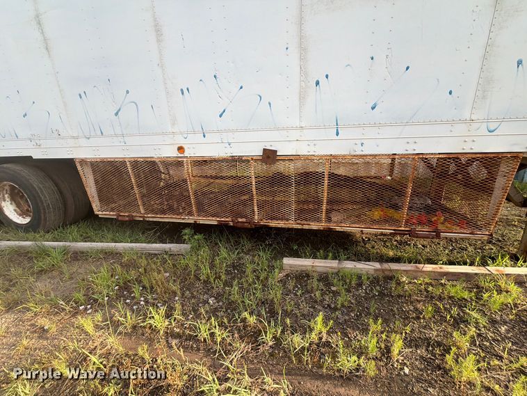 image for item FU1018 1981 Fruehauf FB-X-F-45LS dry van trailer