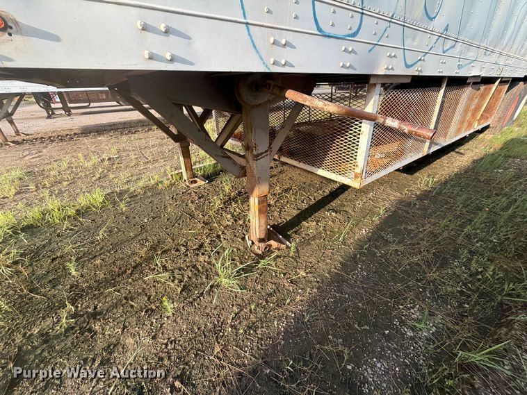 image for item FU1018 1981 Fruehauf FB-X-F-45LS dry van trailer