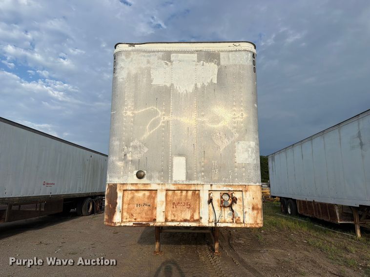image for item FU1020 1980 Fruehauf dry van trailer