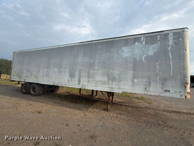 image for item FU1020 1980 Fruehauf dry van trailer