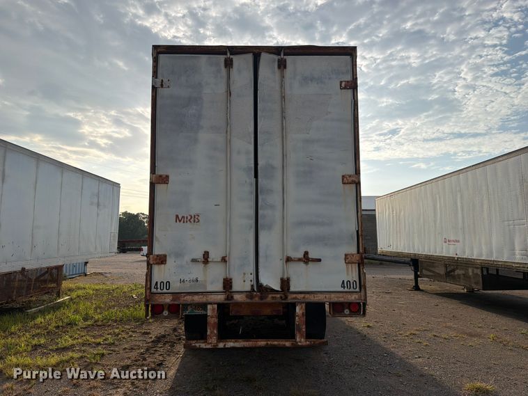 image for item FU1020 1980 Fruehauf dry van trailer