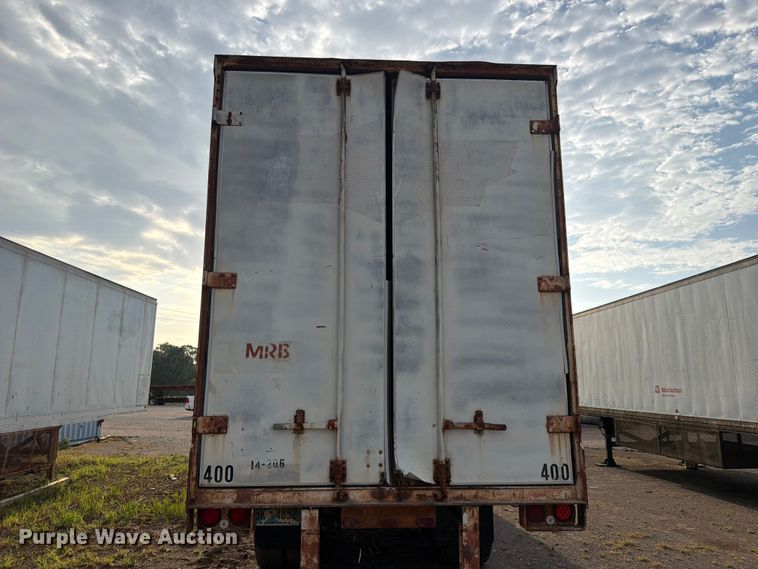 image for item FU1020 1980 Fruehauf dry van trailer
