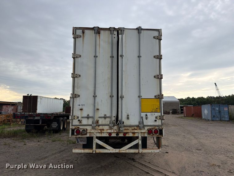 image for item FU1023 1993 Great Dane 7911TJ dry van office trailer