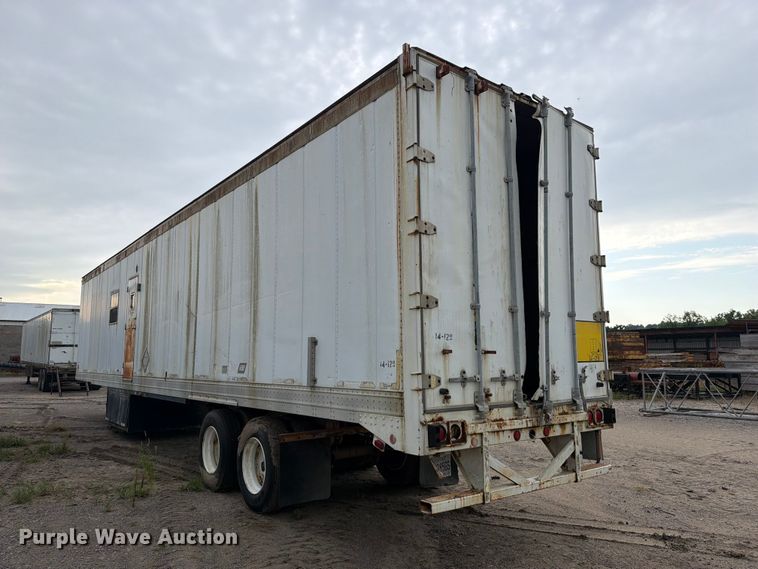 image for item FU1023 1993 Great Dane 7911TJ dry van office trailer