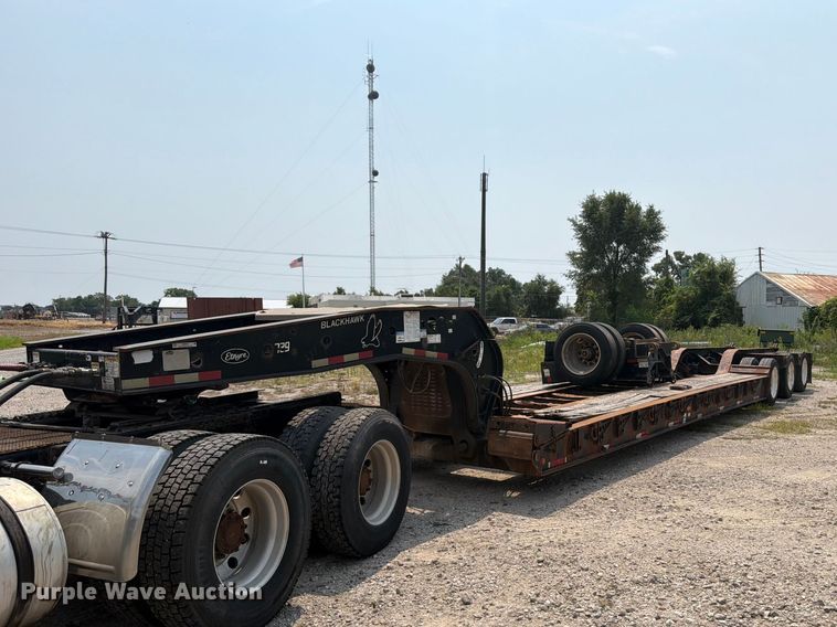 2010 Etnyre PRTN55ETD3-R4A lowboy equipment trailer