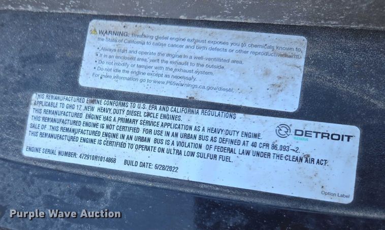 image for item YA1298 2019 Freightliner Cascadia  semi truck