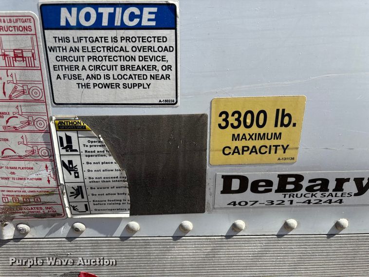 image for item YA2755 2019 International 4300 box truck