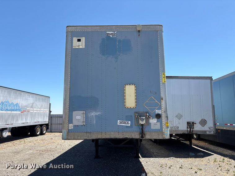 image for item YA3756 2015 Wabash  dry van trailer