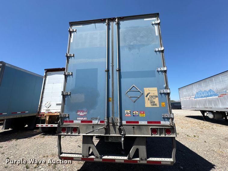 image for item YA3756 2015 Wabash  dry van trailer
