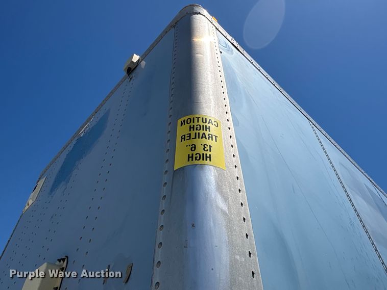 image for item YA3756 2015 Wabash  dry van trailer