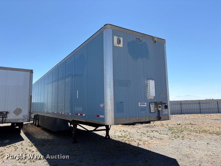 image for item YA3757 2015 Wabash dry van trailer