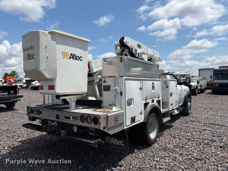 image for item YA3919 2022 RAM 5500HD bucket truck