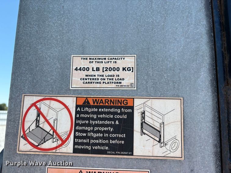 image for item YA4063 2020 International MV607 box truck
