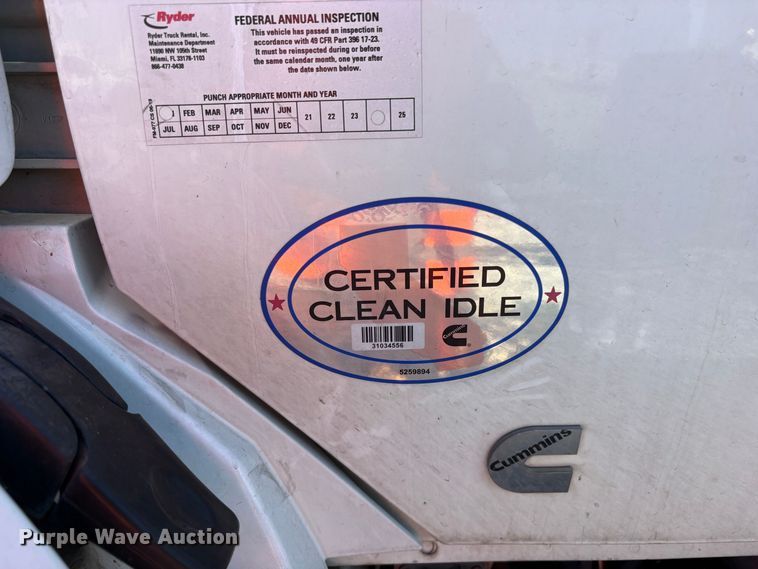 image for item YA4063 2020 International MV607 box truck