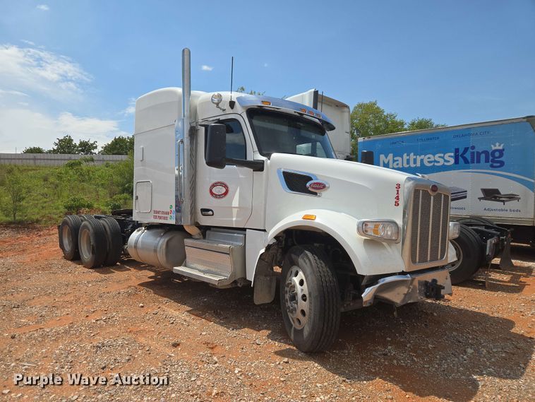 image for item YA4148 2023 Peterbilt 567 semi truck