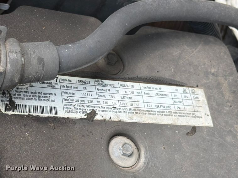 image for item YA4505 2021 Kenworth T3 Series box truck