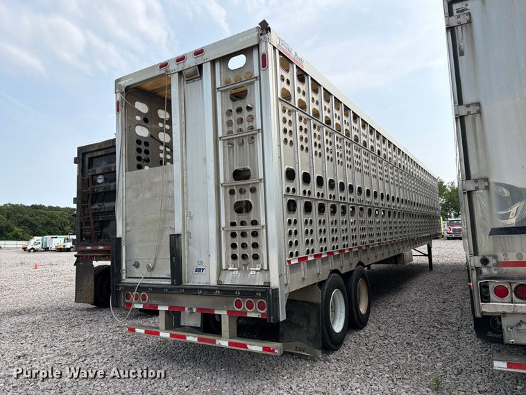 image for item YA4569 2016 EBY Trans Pork livestock trailer
