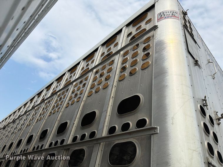 image for item YA4569 2016 EBY Trans Pork livestock trailer