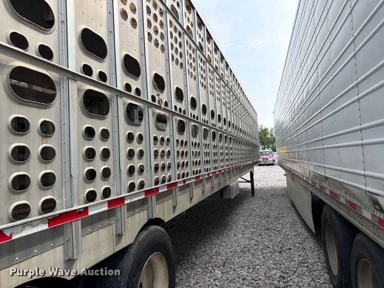 image for item YA4569 2016 EBY Trans Pork livestock trailer