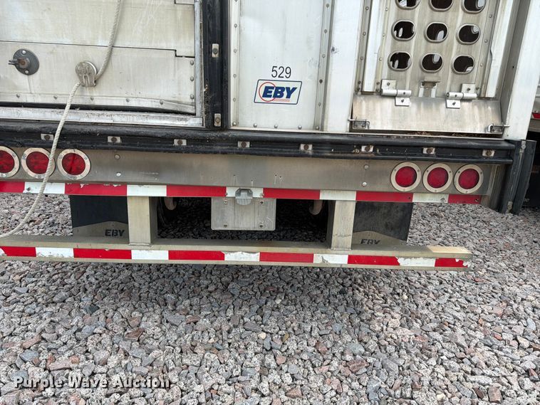 image for item YA4569 2016 EBY Trans Pork livestock trailer