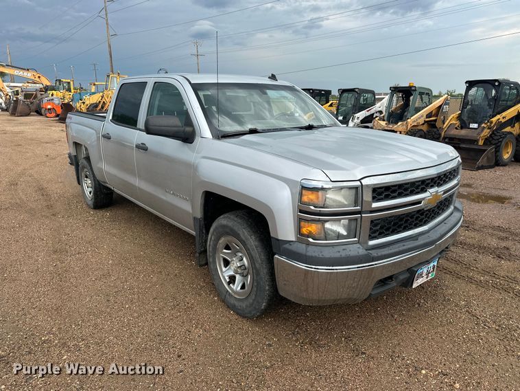 image for item DQ0010 2014 Chevrolet Silverado 1500 Crew Cab pickup truck