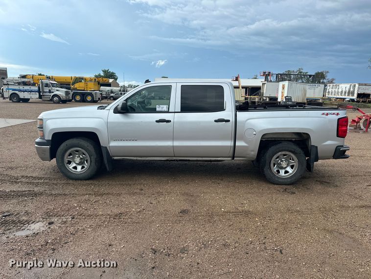 image for item DQ0010 2014 Chevrolet Silverado 1500 Crew Cab pickup truck
