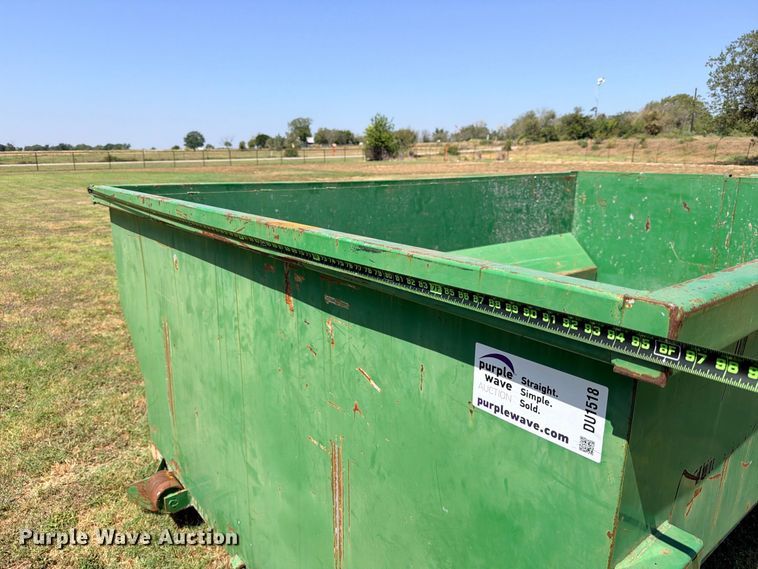 image for item DU1518 Roll-off dumpster