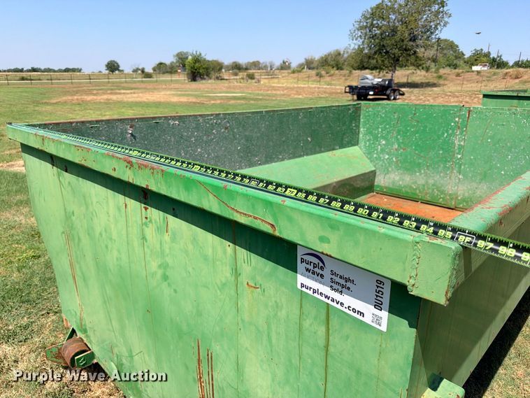 image for item DU1519 Roll-off dumpster