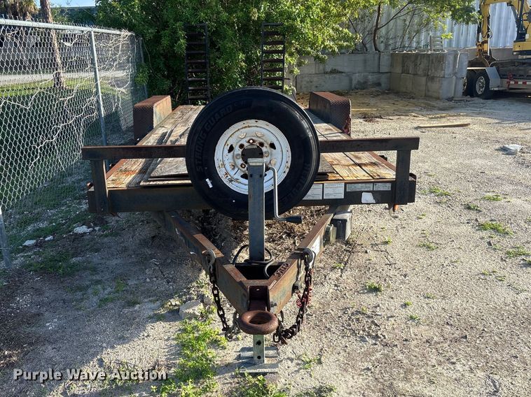 image for item DU6302 2014 All Pro Trailer equipment trailer