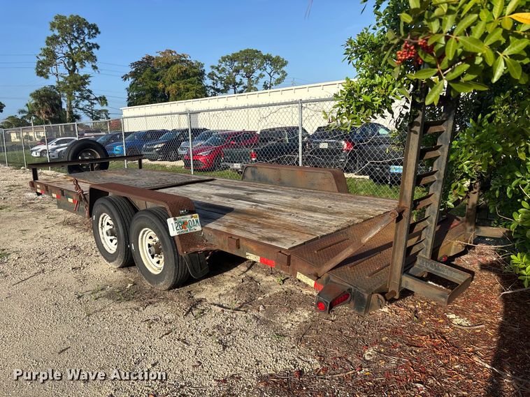 image for item DU6302 2014 All Pro Trailer equipment trailer