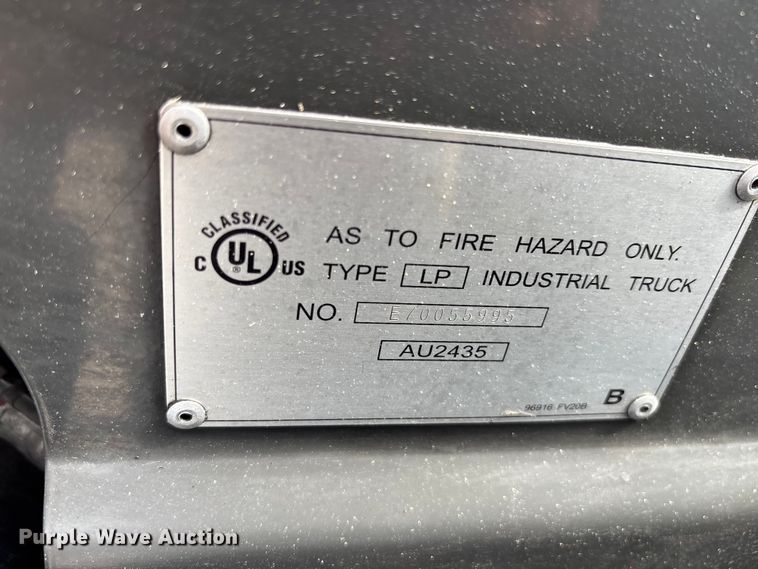 image for item DU6379 UniCarriers PF50 forklift
