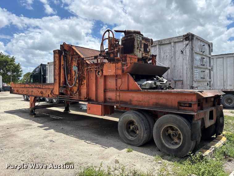 image for item DV7295 Al-Jon car crusher trailer