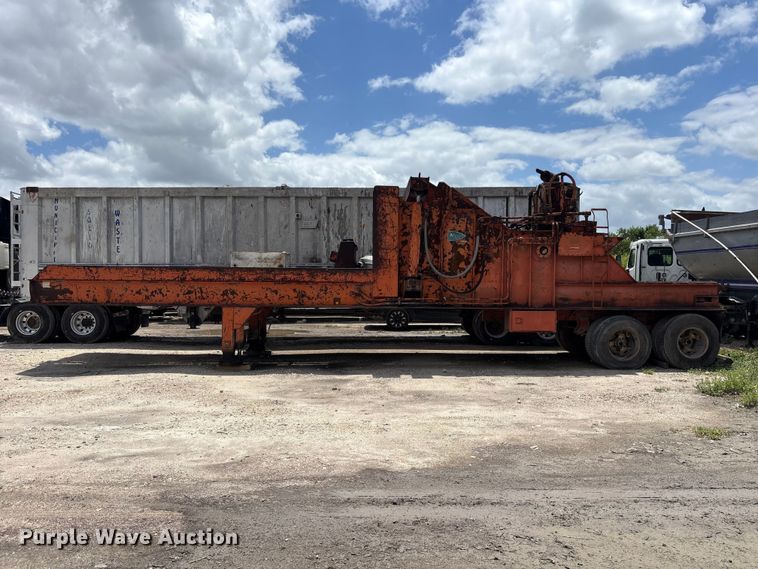 image for item DV7295 Al-Jon car crusher trailer