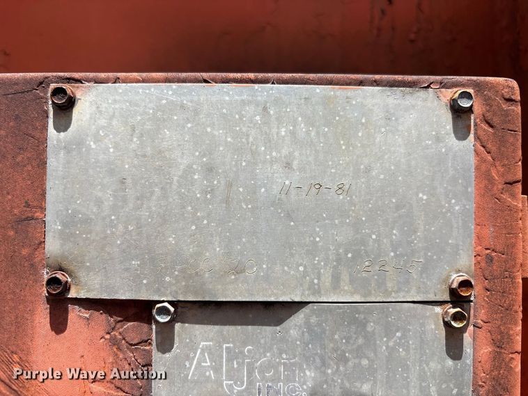 image for item DV7295 Al-Jon car crusher trailer