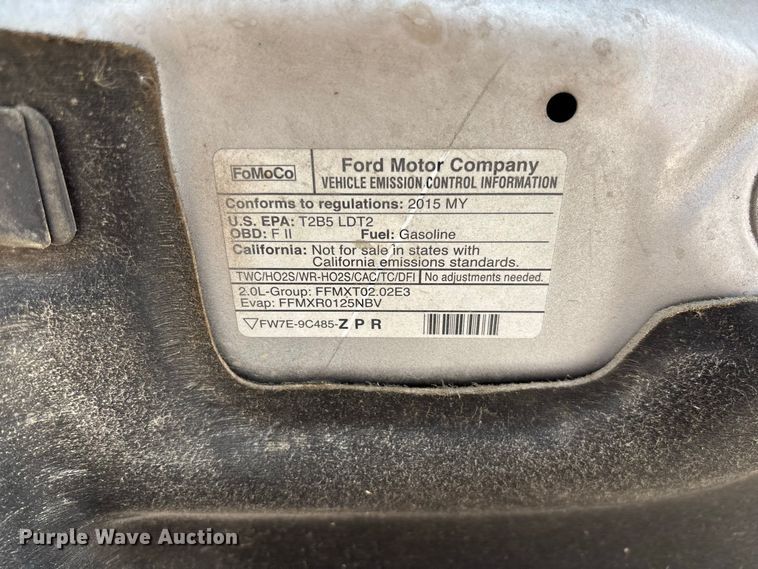 image for item DZ4529 2015 Ford Escape SUV