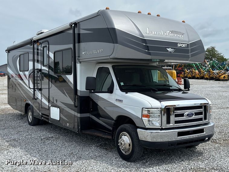 image for item DZ4580 2012 Ford E450 Super Duty Fleetwood Jamboree RV
