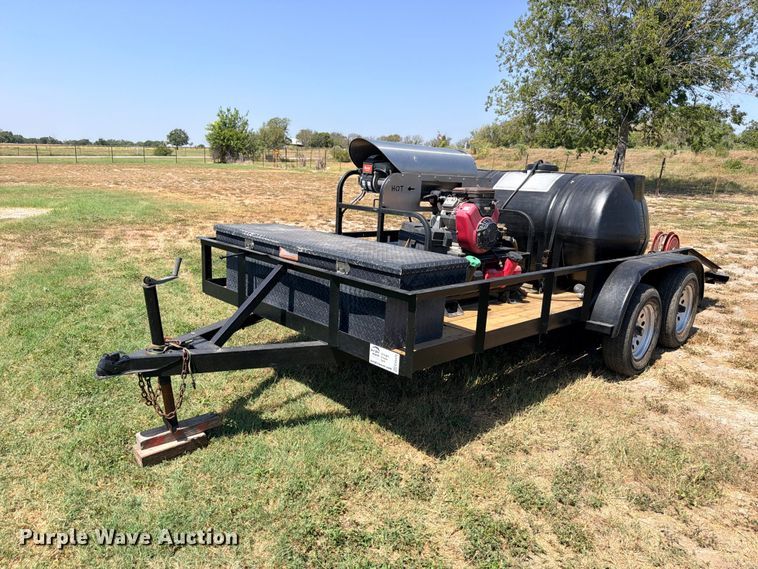 2003 Shop Built hot pressure washer trailer