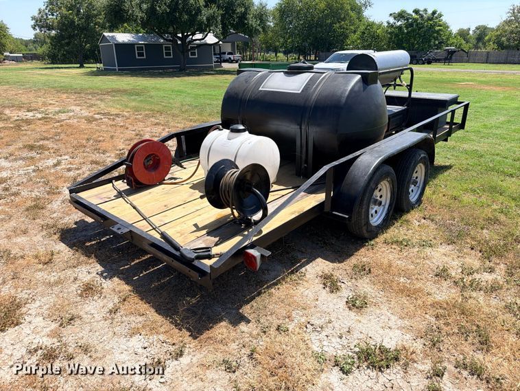 image for item ED5470 2003 Shop Built hot pressure washer trailer