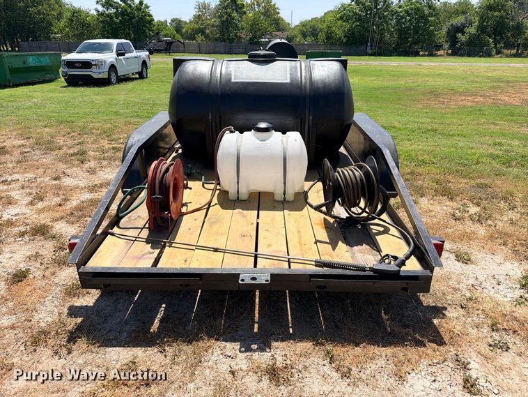 image for item ED5470 2003 Shop Built hot pressure washer trailer