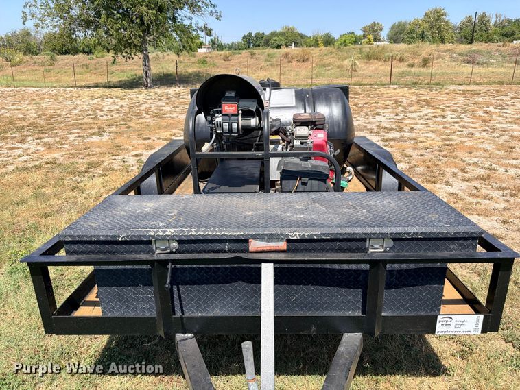image for item ED5470 2003 Shop Built hot pressure washer trailer