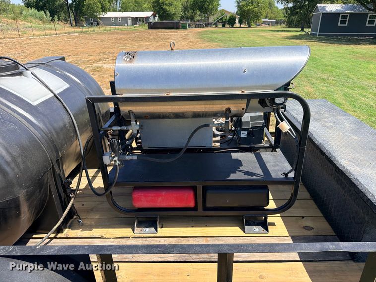 image for item ED5470 2003 Shop Built hot pressure washer trailer